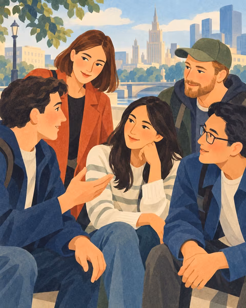 Illustration for Russia's Many Peoples