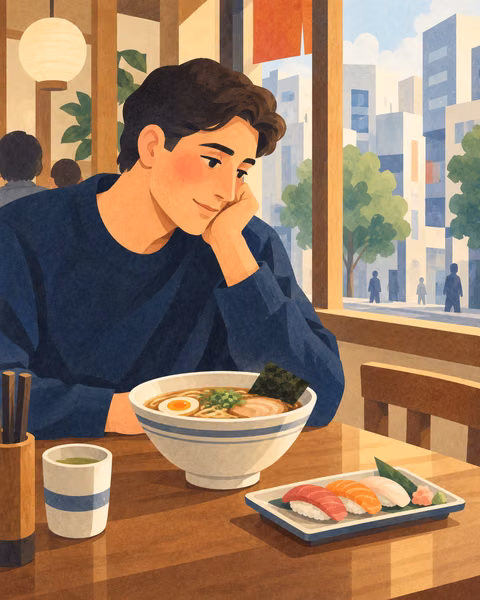 Illustration for 24 Hours in Japan