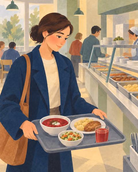 Illustration for What to Expect in a Russian Stolovaya